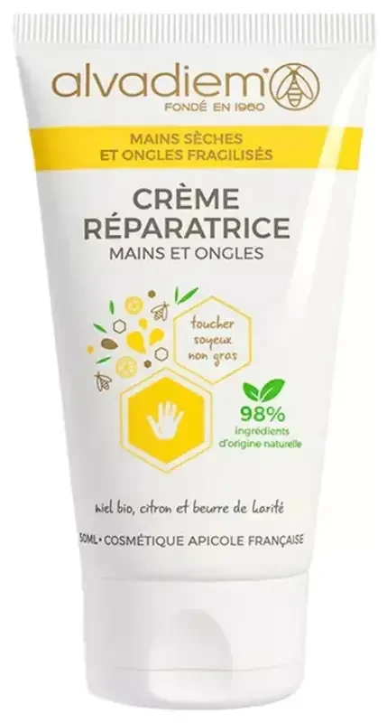 Alvadiem Crémé Réparatrice Mains & Ongles 50 ml
