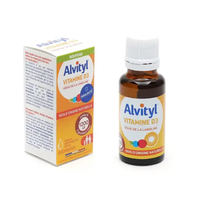 ALVITYL VITAMINE D3 20ML URGO