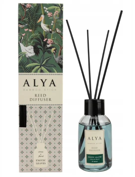 Alya Parfum d’intérieur – Citrus & Floral – Exotic Leaves 100ml