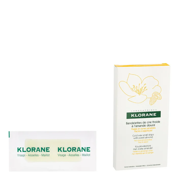 Amande Douce – Cire Froide Visage 6 Bandes