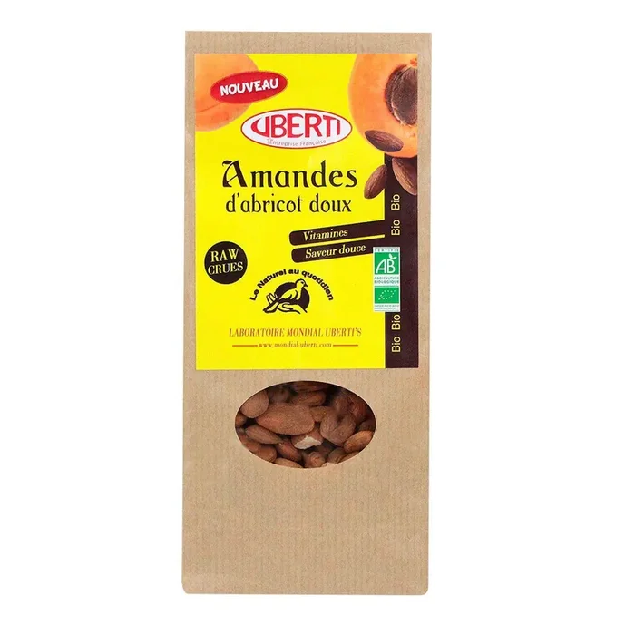 Amandes d‘abricot doux bio 150g