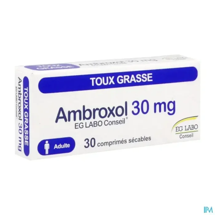 Ambroxol eg labo conseil 30mg comprimé sécable 30