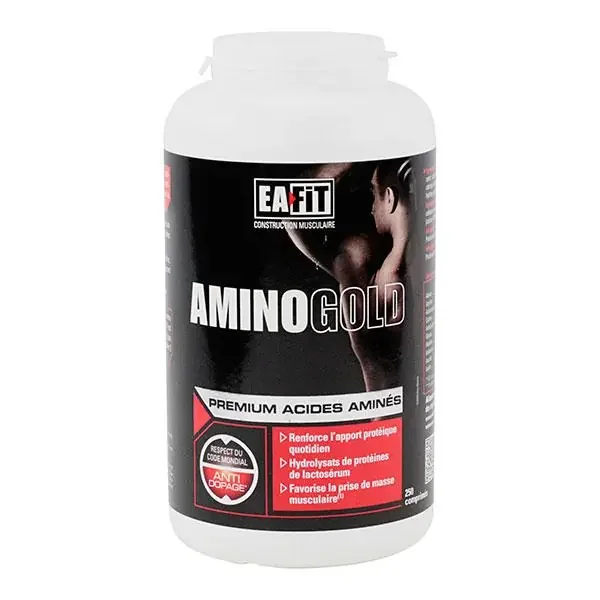 Amino Gold complément alimentaire 250 comprimés