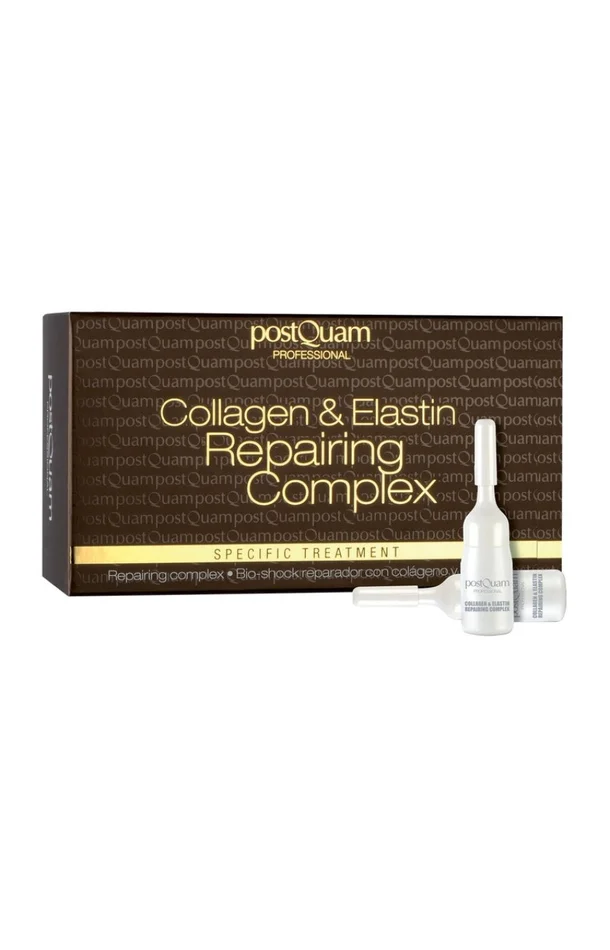 Ampoules complexe réparateur – Collagène & élastine – 12 x