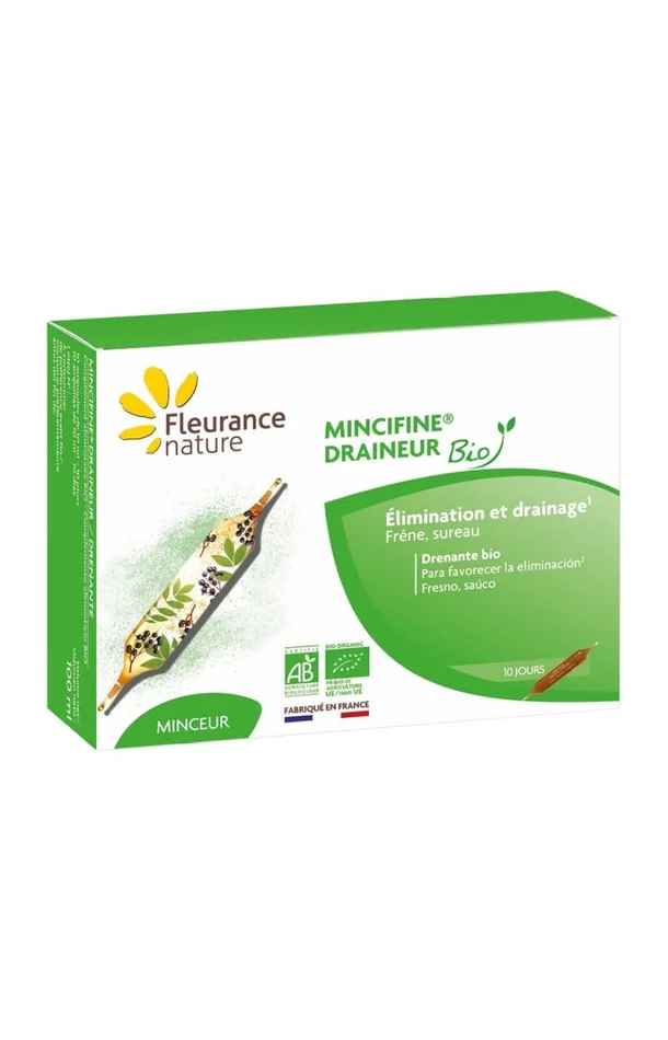 Ampoules drainantes – Frêne & sureau – 10 jours