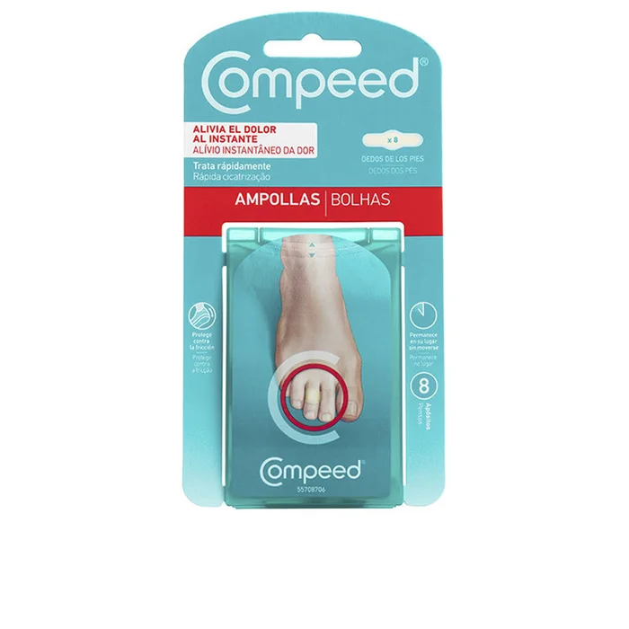 AMPOULES entre les orteils pieds 8 pansements