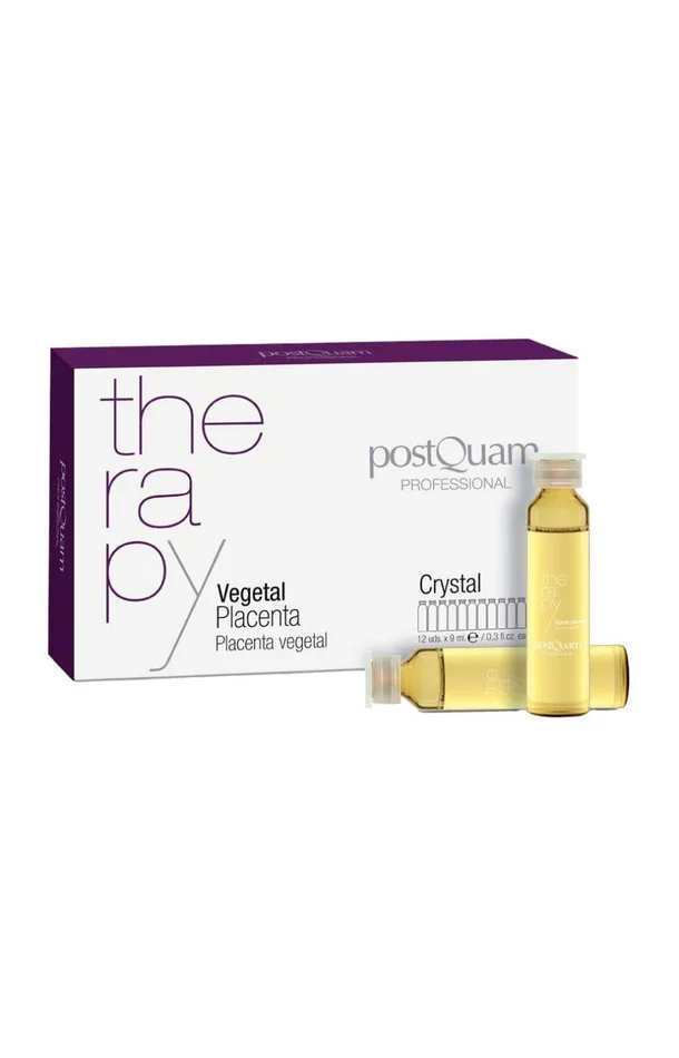 Ampoules stimulation circulation sanguine – Placenta végétal – Cheveux clairsemés – 12 x 9 ml