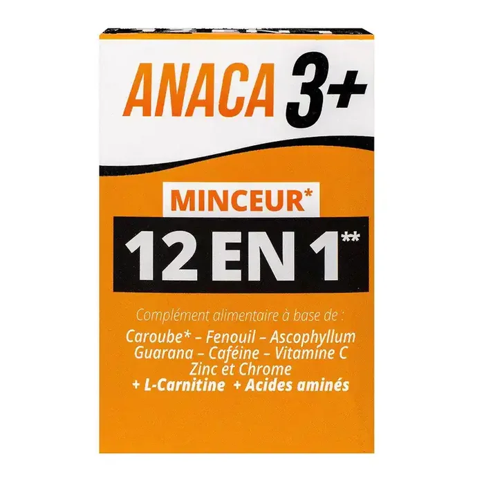 Anaca3+ minceur 12en1 120 gélules