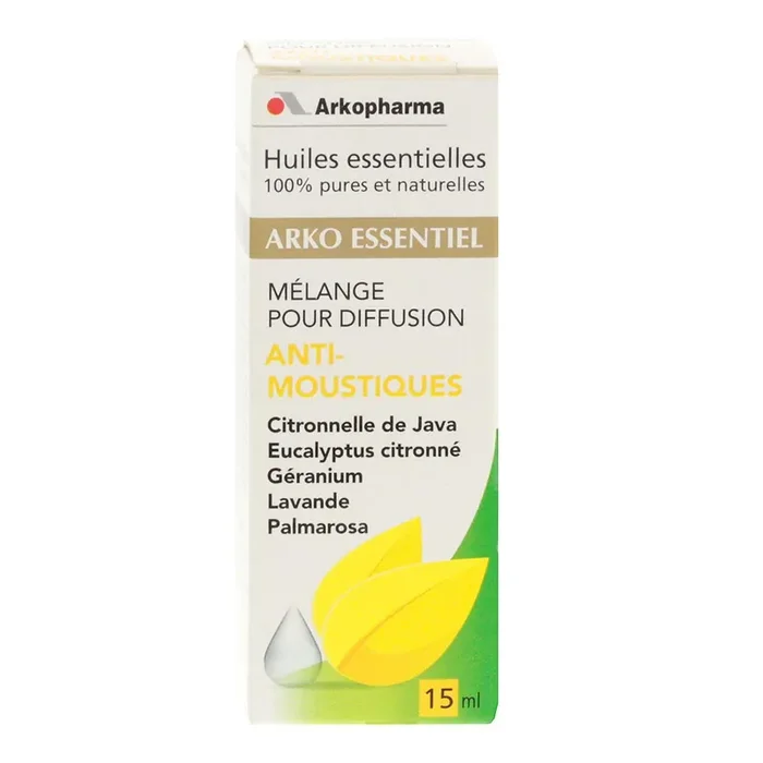 Anti-moustiques et autres insectes aux huiles essentielles pour diffuseur 15ml