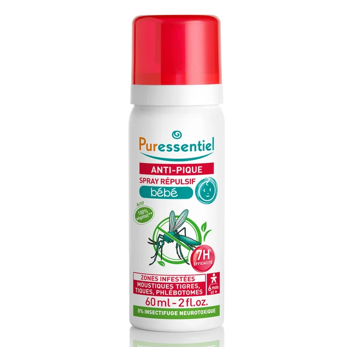 Anti-Pique – Spray R&eacute;pulsif B&eacute;b&eacute; 60 ml