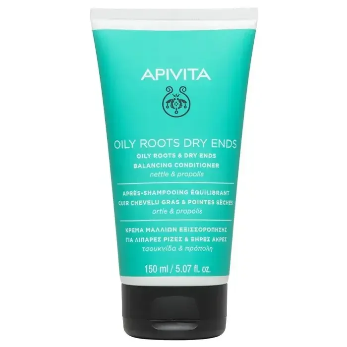 Apivita Après-shampoing pour Racines Grasses et Pointes Sèches 150ml
