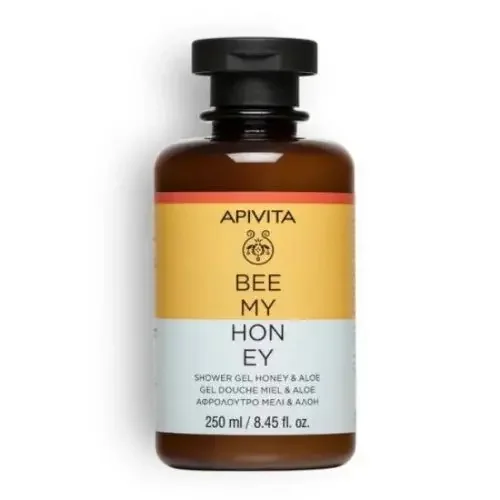 APIVITA BEE MY HONEY Gel Douche Miel et Aloe – 250ml