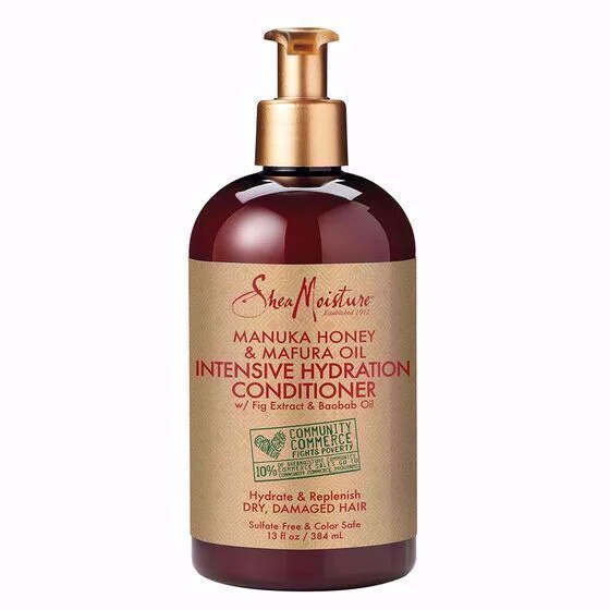 Après-shampoing hydratant intensif au miel de manuka et à l’huile de mafura 13oz
