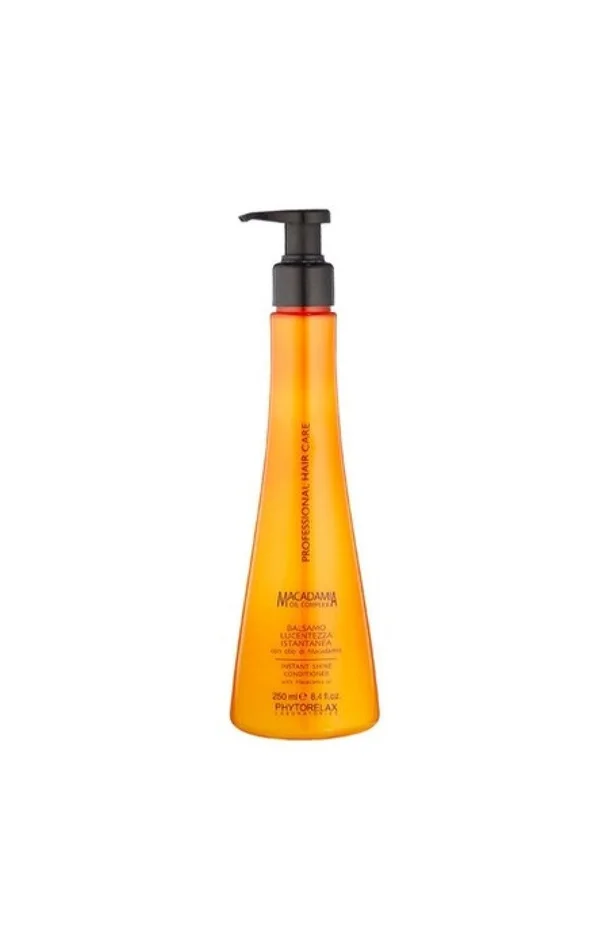 Après-shampoing brillance – Huile de macadamia – Cheveux secs & abîmés – 250 ml