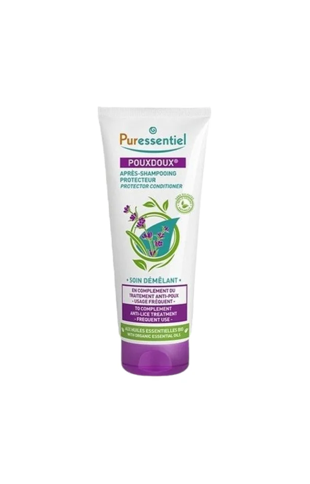 Après-shampoing démêlant & protecteur – Pouxdoux® – 200 ml