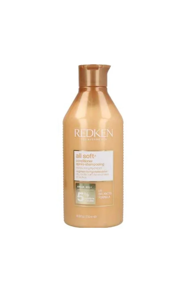 Après-shampoing doux – Huile d’argan – All Soft – Cheveux secs & fragiles