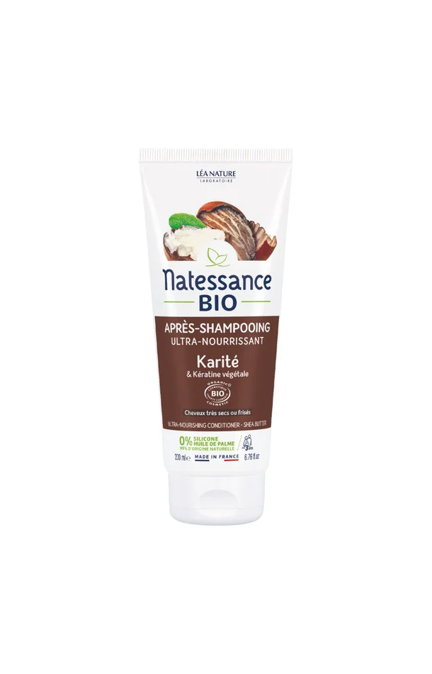 Après-shampoing ultra-nourrissant bio – Karité – Cheveux crépus ou frisés