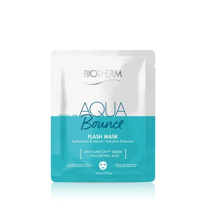Aqua Bounce – Masque Tissu – Hydratation Flash & Rebond Instantané 31g
