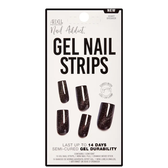 Ardell LED Gel Nail Art Strips – Heart Breaker