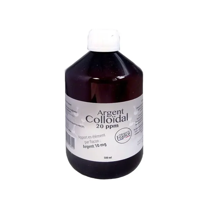 ARGENT COLLOIDAL 20 ppm – 500ML DR THEISS