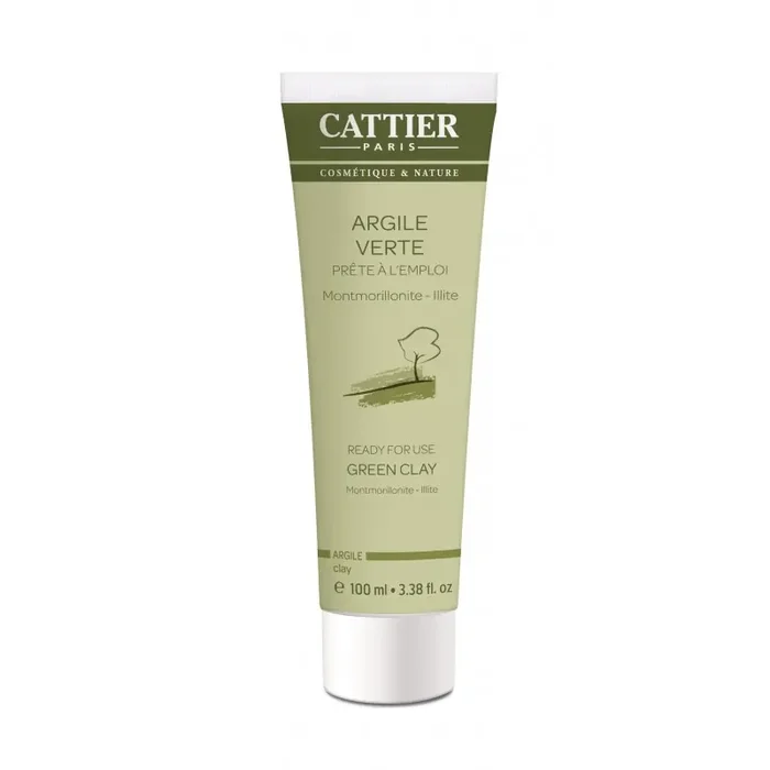 ARGILE VERTE PRETE A L‘EMPLOI 100ML CATTIER PARIS