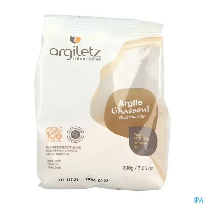 Argiletz argile ghassoul ultraventilee 200g