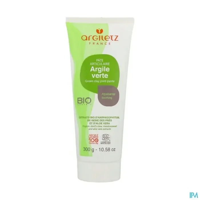 Argiletz argile verte pate articulaire apaisante bio 300g