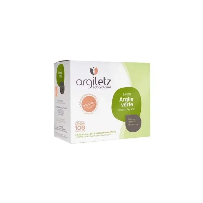 Argiletz bandes d‘argile verte x2