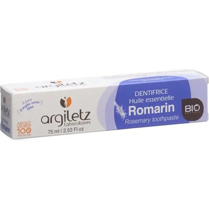 Argiletz dentifrice argile romarin bio 75ml