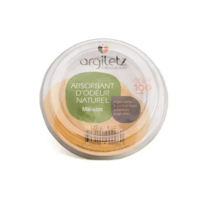 Argiletz maison absorbant odeur naturel agrumes 115g