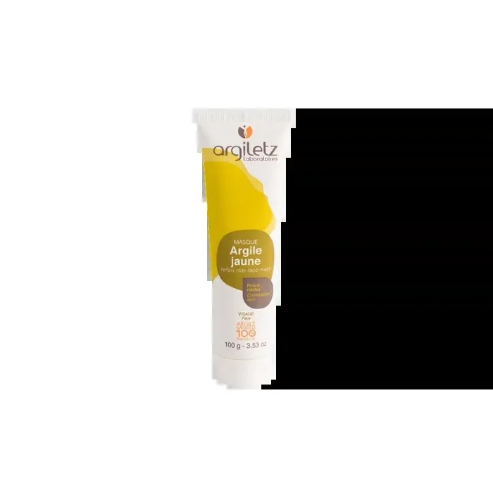 Argiletz masque argile jaune peaux grasses peaux sensibles 100g
