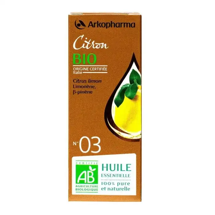 Arko Huile Citron Bio N3 – 10ml