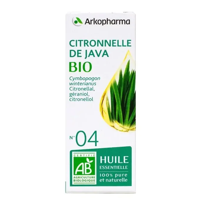 Arko Huile Citronnelle Java Bio N4 10ml