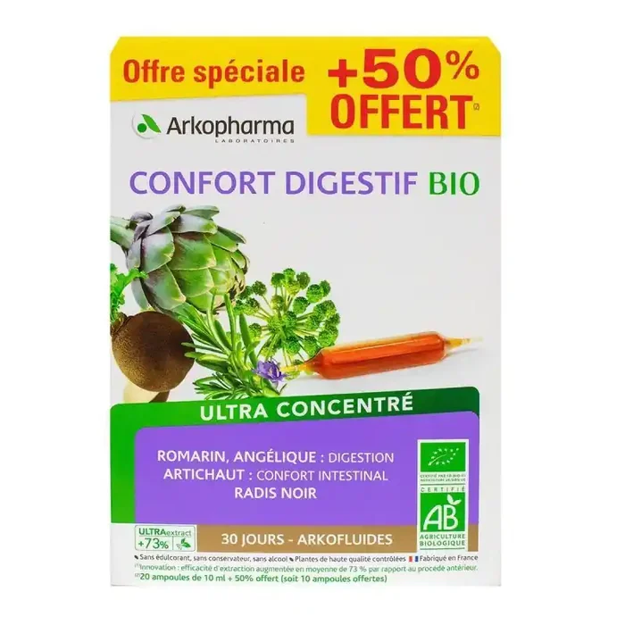 Arkofluide Confort Digestif 2010A Bio