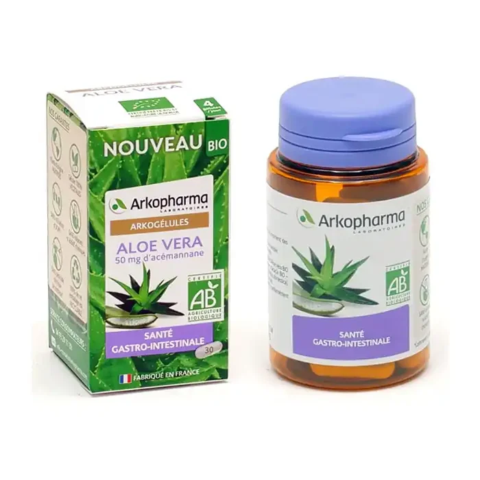 ARKOGELULES ALOÉ VERA BIO 30 GELULES ARKOPHARMA