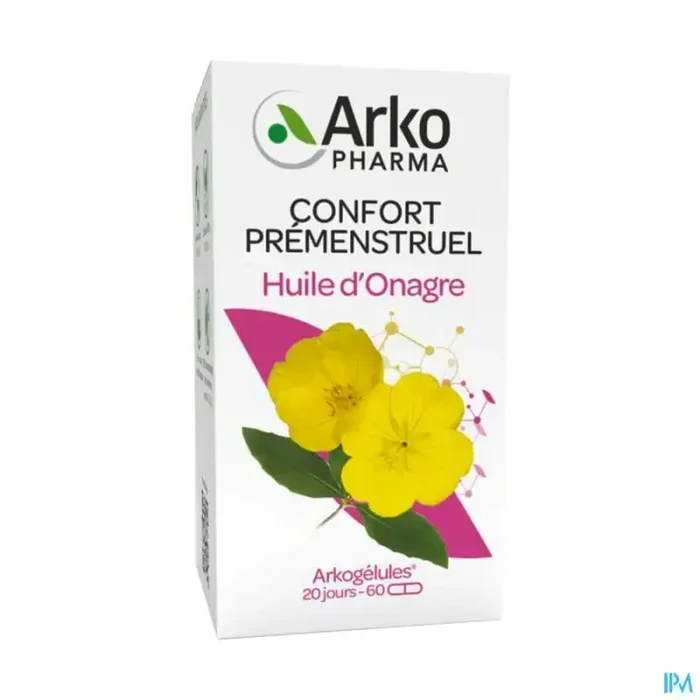 Arkogélules huile onagre bio capsule 60