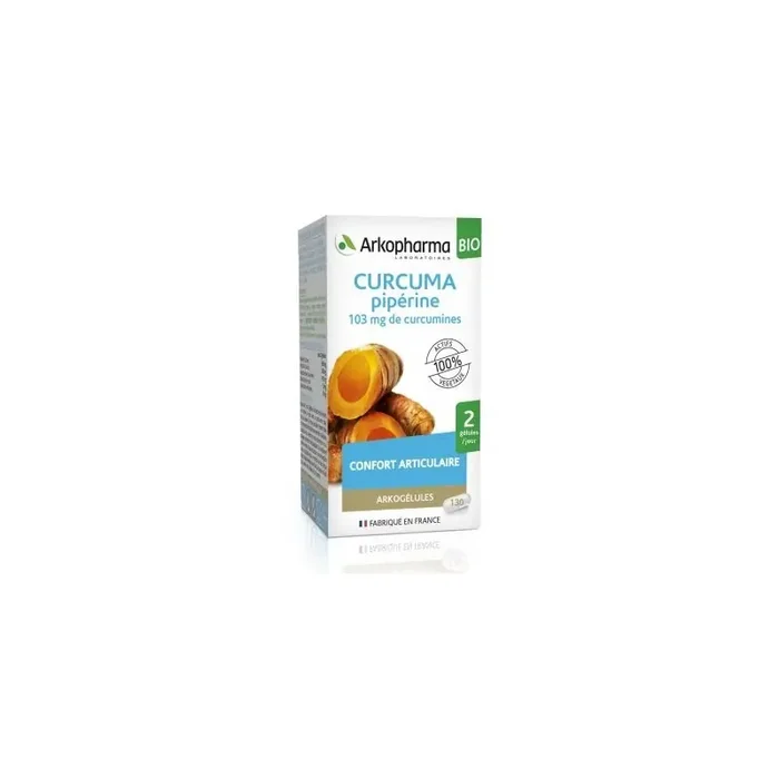 ARKOGELULES® BIO CURCUMA PIPERINE 40 GELULES ARKOPHARMA