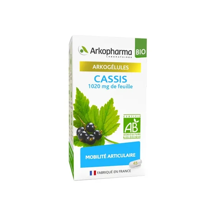 Arkopharma arkogelules bio cassis 45 gelules