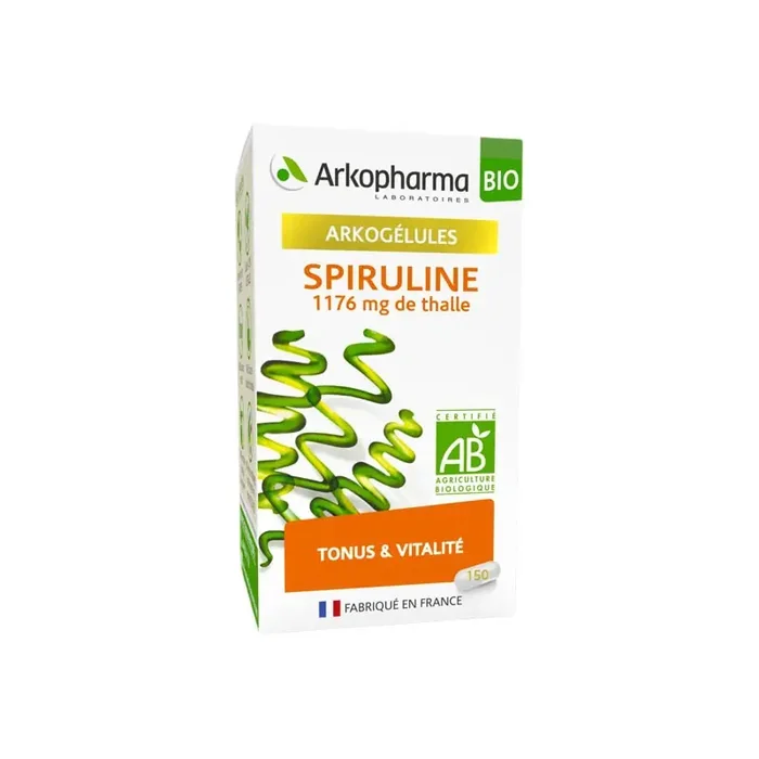 Arkopharma arkogelules bio spiruline 150 gelules