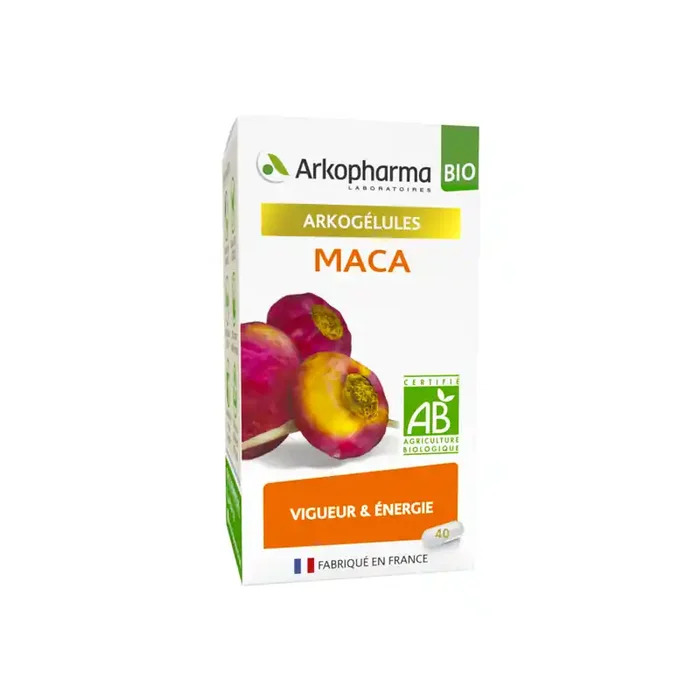 Arkopharma arkogelules maca bio 45 gelules