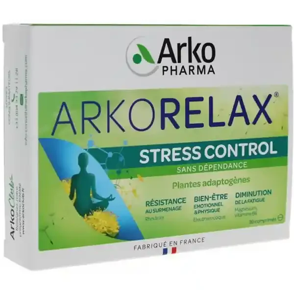 Arkopharma Arkorelax Stress Control x 30