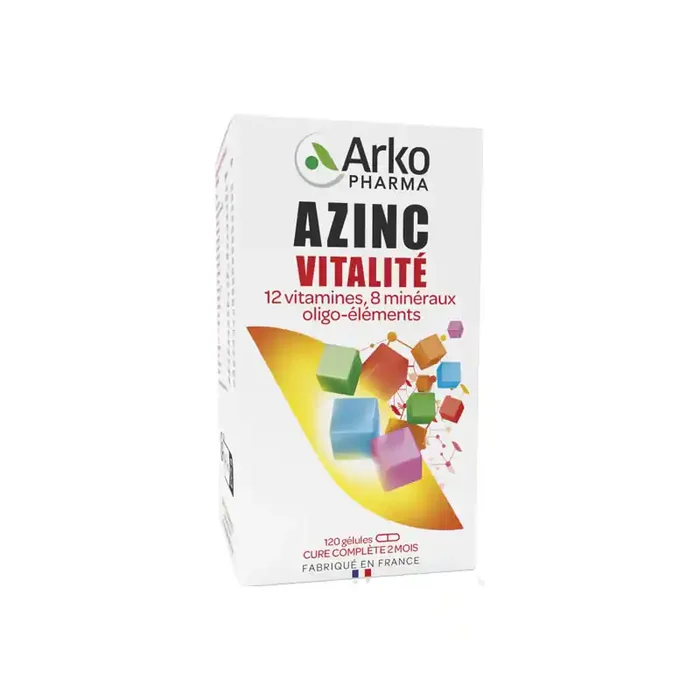 Arkopharma azinc vitalite 120 gelules