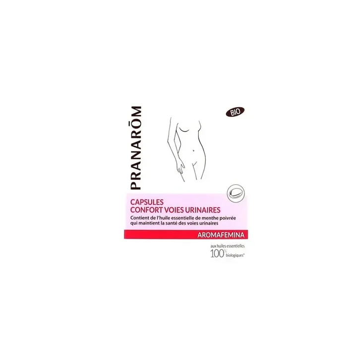 AROMAFEMINA CONFORT VOIES URINAIRES 30 CAPSULES PRANAROM