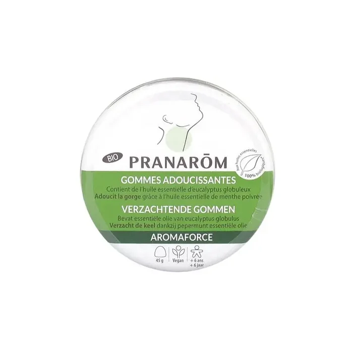 AROMAFORCE GOMMES ADOUCISSANTES BIO 45G PRANAROM