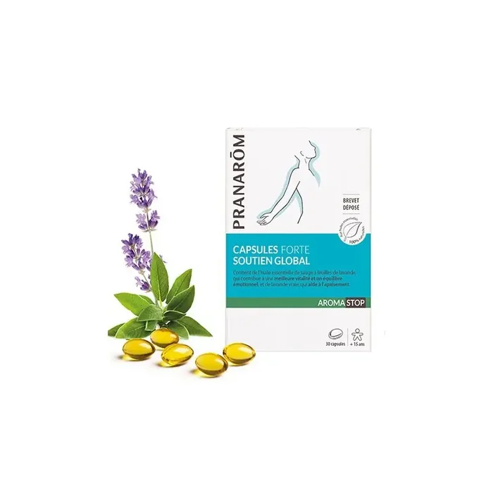 AROMASTOP CAPSULES FORTES SOUTIEN GLOBAL X30 PRANAROM