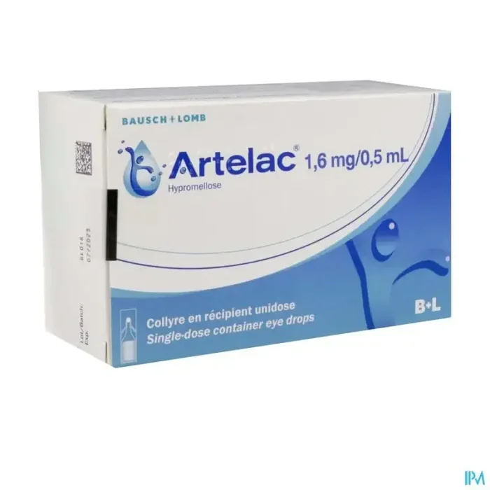 Artelac 1mg6/0ml5 collyre unidose 60