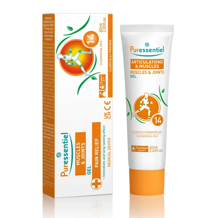 Articulations & Muscles – Gel Aux 14 Huiles Essentielles 60 ml
