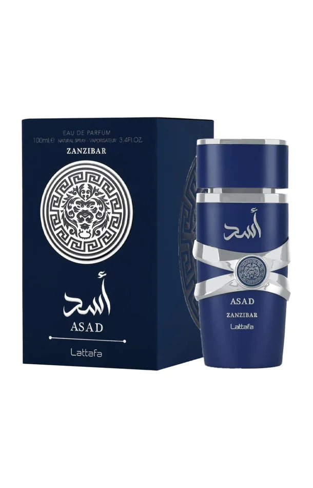 Asad Zanzibar Eau de parfum – Oriental boisé – Homme