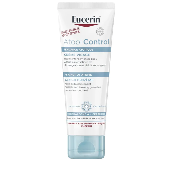 Atopicontrol – Crème Visage Calmante et Apaisante – Peaux Sèches à Atopiques
