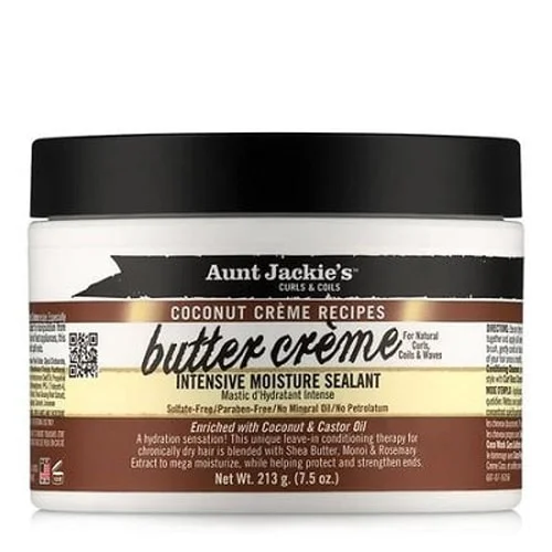 AUNT JACKIE&rsquo;S BUTTER CRÈME COCO (HYDRATANTE INTENSE) 213g